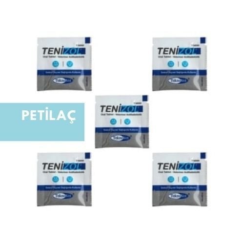 Tenizol İç Parazit Tableti 5 Adet  SKT :11.2026