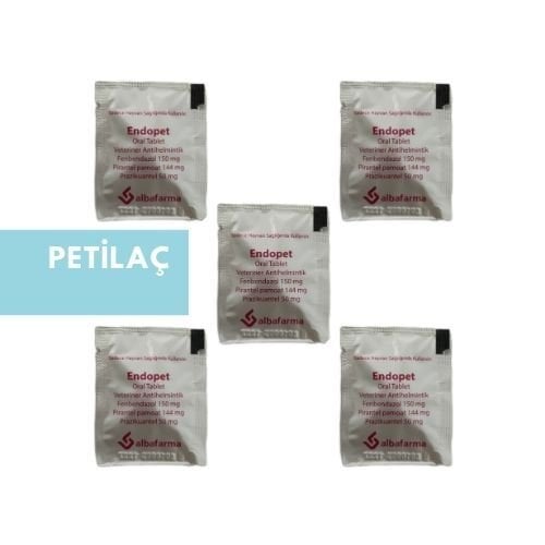 Endopet İç Parazit Tableti 5 Tablet  SKT:2028
