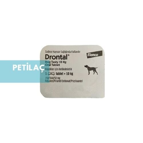 Drontal Köpek İç Parazit Tableti 1 Tablet (SKT:04.2027)