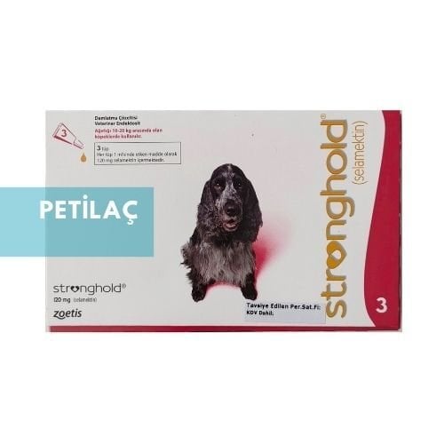 Stronghold Köpek 10-20 Kg için Damla 3 Pipet  SKT:01.2027