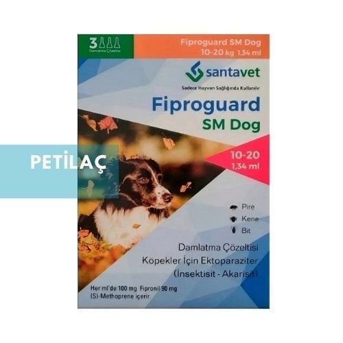 Fiproguard Köpek. 10-20 kg İçin Damla (3 Pipet) SKT:01.2027
