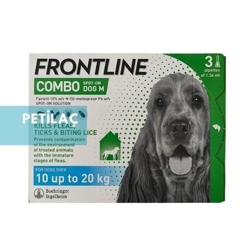 Frontline Combo Köpek 10-20 Kg (3 Pipet)