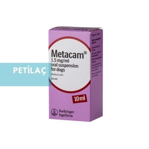 Metacam 1.5 mg Köpekler  için Oral Süspansiyon 10 ml  SKT:03.2026