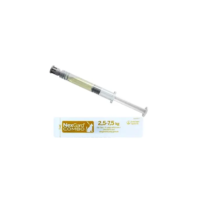 1 PİPET Nexgard Combo 2,5-7,5 Kg Kedi SKT :12.2026