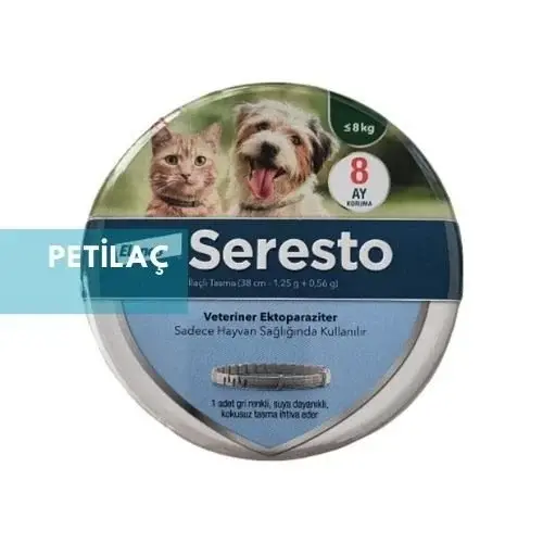 3 ADET Seresto Pire-Kene Tasması 38cm<8 Kg. ( SKT:09.2027 )