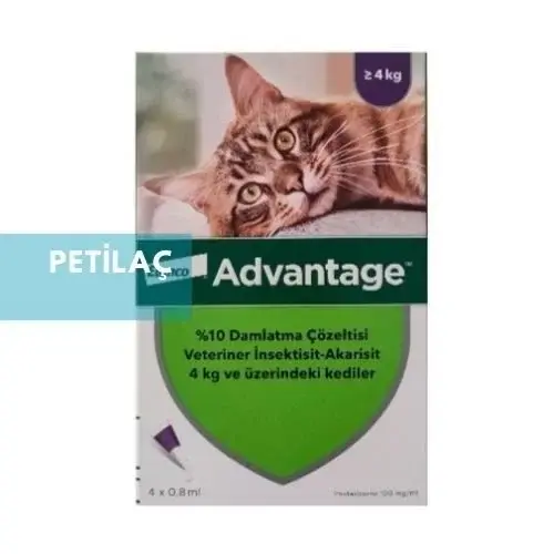 3 KUTU-Advantage Cat Spot On  (4 Kg-8 Kg) - 0.8ml SKT:2027