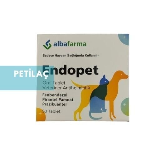 Albafarma Endopet Kedi-Köpek İçin 50 lik  SKT:2028