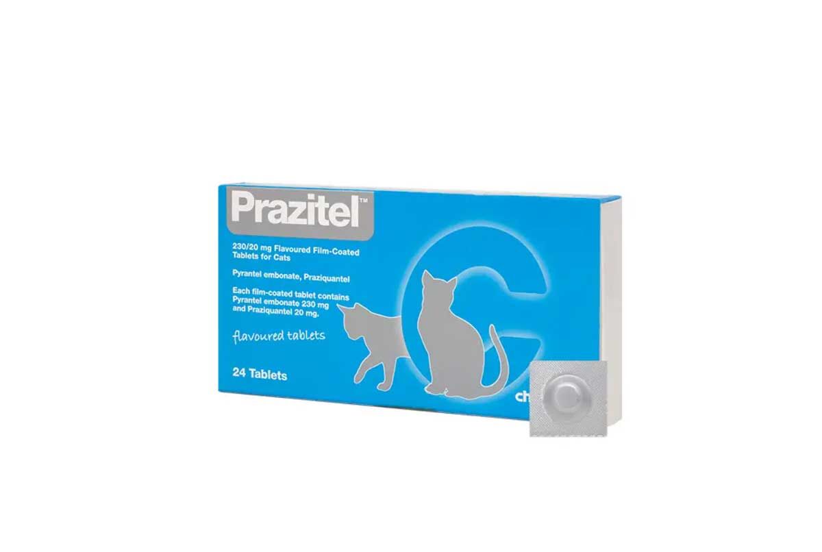 Prazitel Cat Oral Tablet 24 Tablet SKT :2028