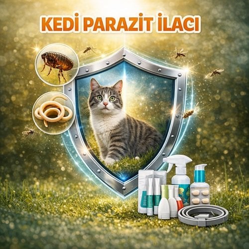 Kedi İç Dış Parazit